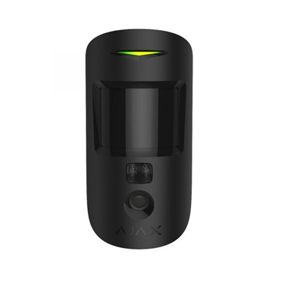 Detector de Mișcare de interior Ajax MotionCam PhOD, negru