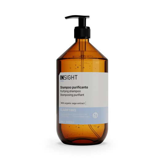 Sampon pentru par, anti-matreata, purificator, organic, INSIGHT, ICL210, 900 ml