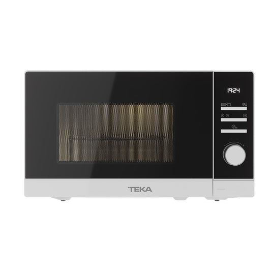 Cuptor free standing Microunde, Grill, Teka MWE FS20 G WH, 5 nivele de putere, 8 meniuri, capacitate 20l