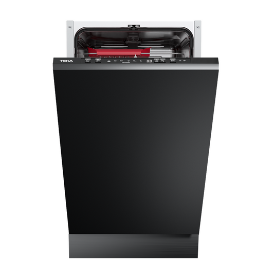 Masina de spalat vase Teka DFI 44800, complet incorporabila, 10 seturi, 6 programe de spalare, 45 cm, clasa E