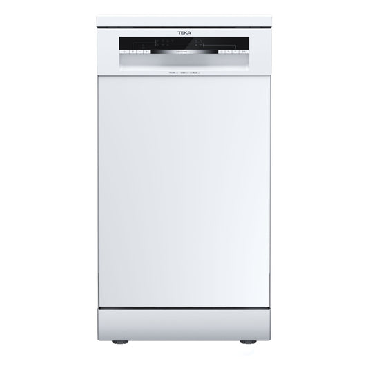 Masina de spalat vase, nu incorporabila, Teka DFS 44750 WH, 10 seturi, 7 programe de spalare, MultiCleaner (3 in 1), 45 cm, clasa E, Alba