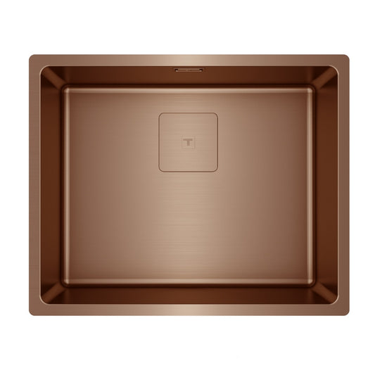 Chiuveta din inox TEKA FLEXLINEA RS15 50.40, 540 x 440 mm, montare 3 in1 , montare sub blat, deasupra sau incastrat, Cupru
