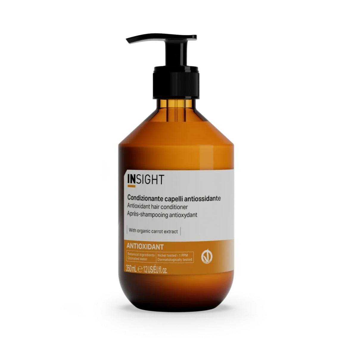 Balsam pentru par atioxidant, organic, INSIGHT, cu extract de morcov, IAO311, 350 ml