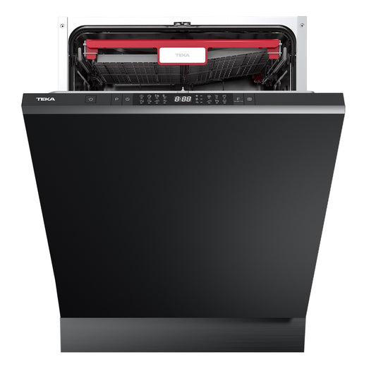 Masina de spalat vase Teka DFI 76960, complet incorporabila, 14 seturi, 8 programe de spalare, balamale glisante, motor cu invertor, 60 cm, clasa B