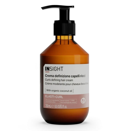 Crema pentru par ondulat si cret, cu efect anti-frizz, INSIGHT, IEC488, 250 ml