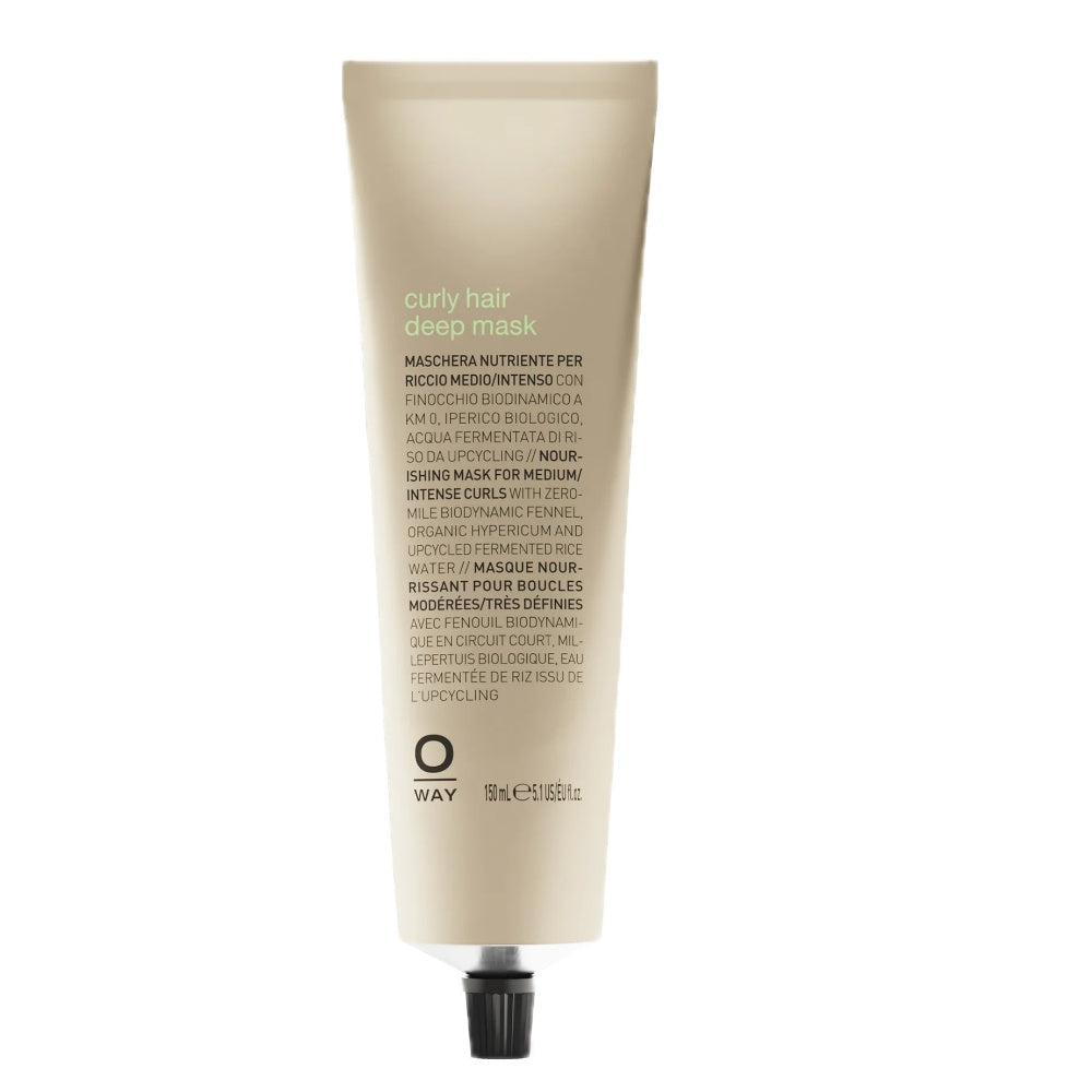 Masca pentru par cret, organica, Oway CR008, 150 ml