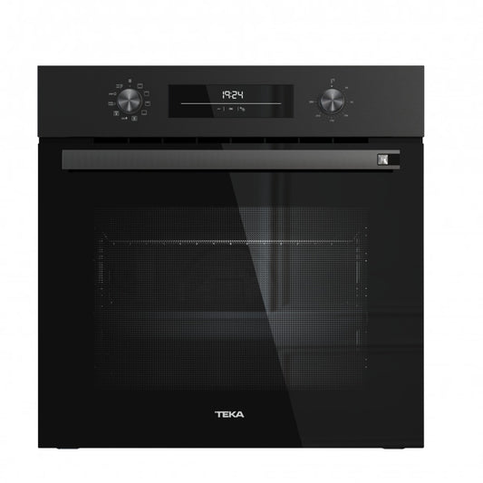 Cuptor electric Teka Neo HSB 6360 FBK, cu 8 functii, Sistem de curatare HydroClean, 60 cm, 70l, clasa A+, negru