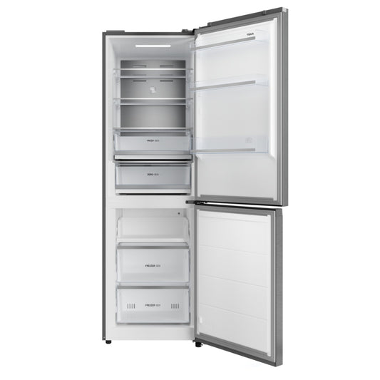 Combina frigorifica free-standing Teka RBF 64660 SS, 338 l, Clasa C, Full No Frost, Motor invertor, H 185 cm, Inox