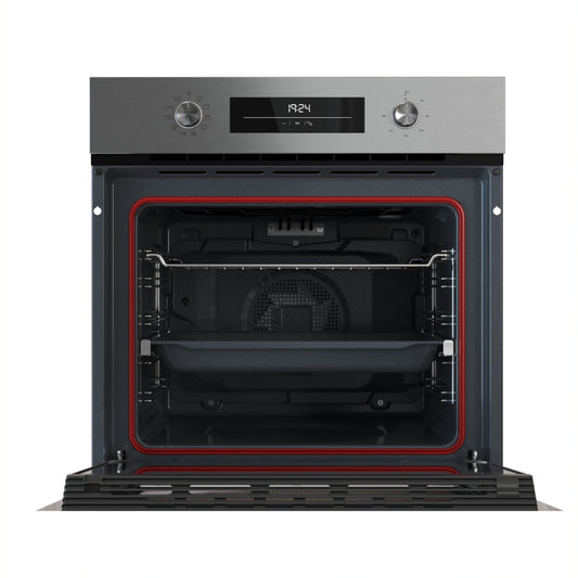 Cuptor electric Teka NEO HSB 6360 SS, 8 functii, ThermoSeal, HydroClean®, butoane Pop in/out, 60 cm, 70l, A+, Inox anti-pata