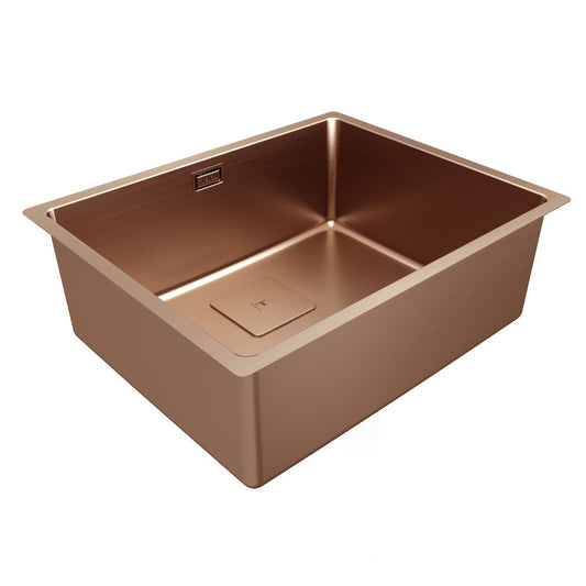 Chiuveta din inox TEKA FLEXLINEA RS15 50.40, 540 x 440 mm, montare 3 in1 , montare sub blat, deasupra sau incastrat, Cupru