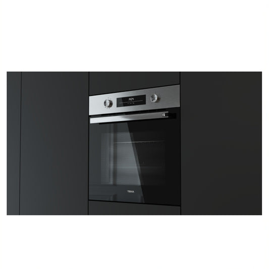 Cuptor electric Teka NEO HSB 6350 SS, 8 functii, ThermoSeal, HydroClean®, 60 cm, 70l, A+, Inox anti-pata