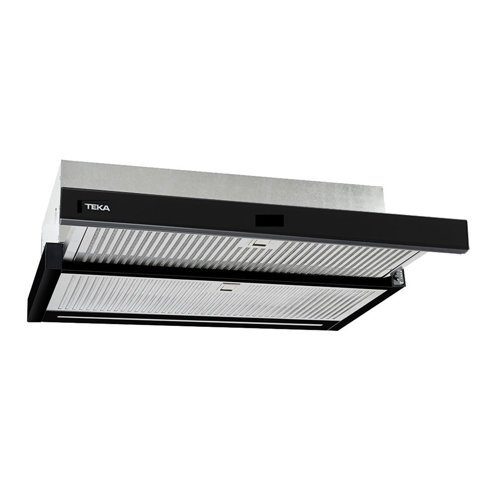 Hotă incorporabila telescopică, Teka CNL 6415 Plus Black, 60 cm