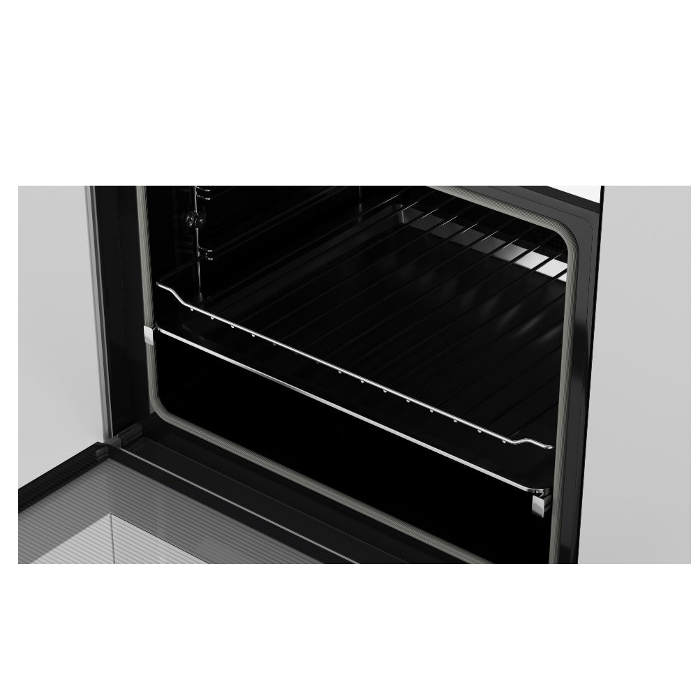 Cuptor electric Teka HLB 8400 W, cu functie SurroundTemp, 9 functii, 70l, 60 cm, clasa A+, cristal alb