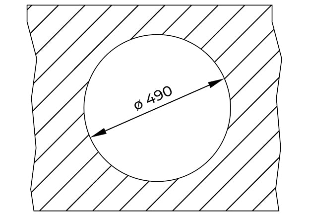 Chiuveta din inox Teka Centroval 45, 1 cuva rotunda, Inox microtexturat