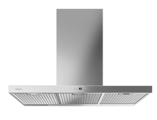 Hota decorativa Teka DSH 986, 90 cm, Boost: 735 m3/h, Clasa A, Inox