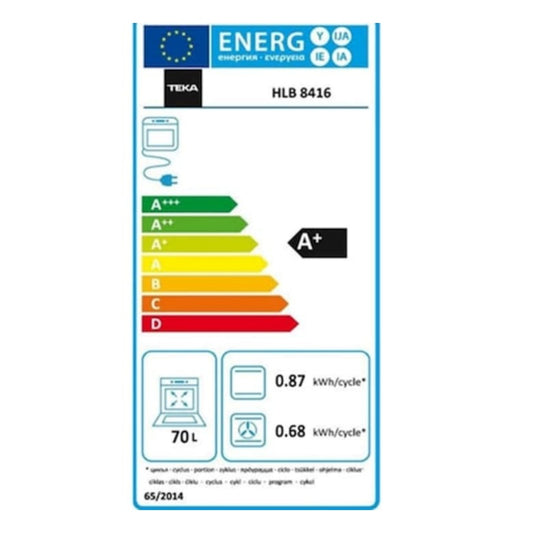 Pachet Cuptor incorporabil Teka HLB 8416- AIR FRY, 70 litri, HydroClean PRO, plus Plita electrica vitroceramica, Teka TB 6415, 4 arzatoare, 60 cm, Sticla Neagra