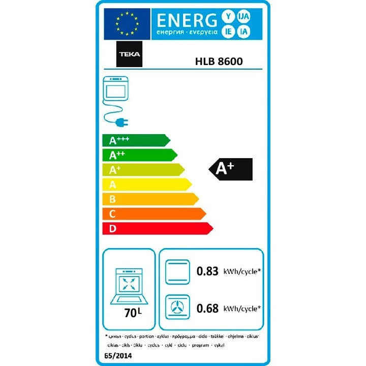 Pachet Cuptor incorporabil Teka HLB 8600 ST, 70 litri, HydroClean PRO plus Plita incorporabila pe Gaz, Teka GZC 64320 XBC ST , 4 arzatoare, 60 cm, Cristal Stone Grey