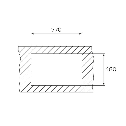 Chiuveta din inox TEKA STARBRIGHT 45 E-XN 1B 1D, 790x500mm, Picurator stanga, Inox