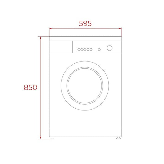 Masina de spalat rufe Teka WMK 10620 WH, 6 kg, 1200 rpm, 15 programe de spalare, 60 cm, Clasa D, alba