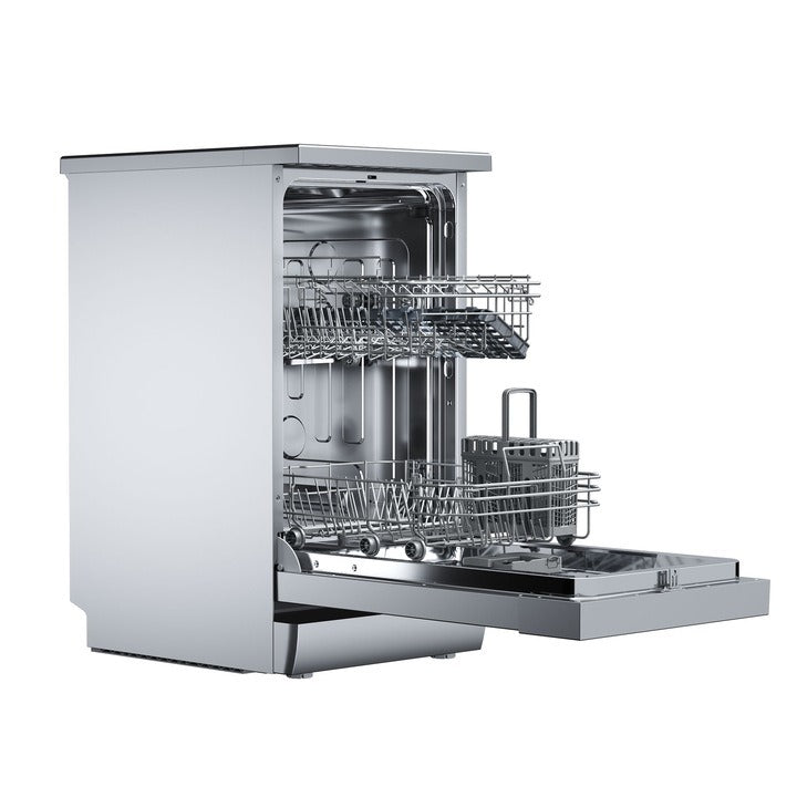 Masina de spalat vase, nu incorporabila, Teka DFS 44750 SS, 10 seturi, 7 programe de spalare, MultiCleaner (3 in 1), 45 cm, clasa E, Inox