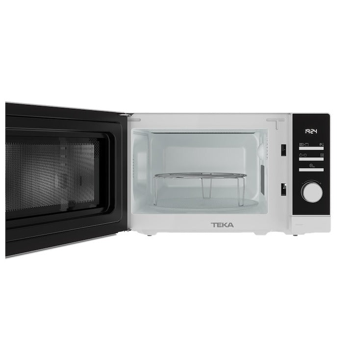 Cuptor free standing Microunde, Grill, Teka MWE FS20 G WH, 5 nivele de putere, 8 meniuri, capacitate 20l