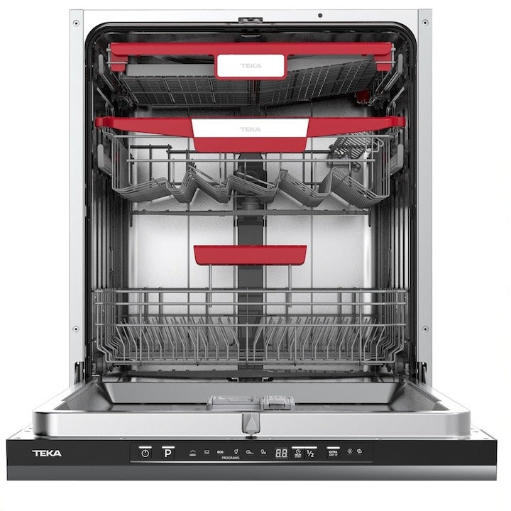 Masina de spalat vase Teka DFI 46760, complet incorporabila, 14 seturi, 6 programe de spalare, 60 cm, clasa D
