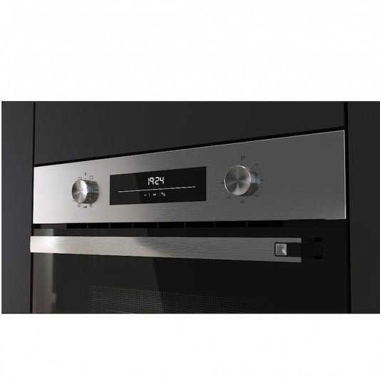 Cuptor electric Teka Neo HSB 6350 P SS, cu 8 functii, Sistem de curatare pirolitica (3 niveluri) plus HydroClean Pro, 60 cm, 70l, clasa A+, inox