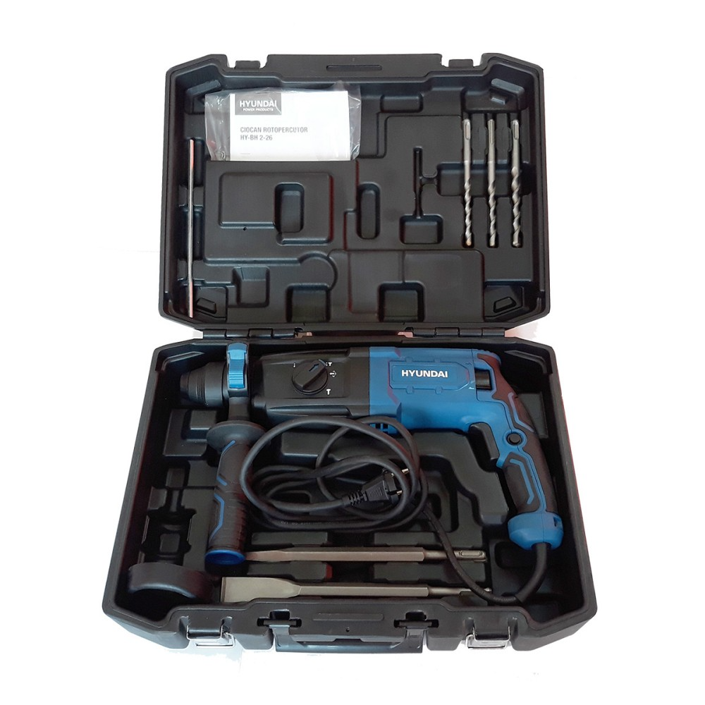 Ciocan rotopercutor HYUNDAI HY-BH 2-26, 710 W, 1000 rpm