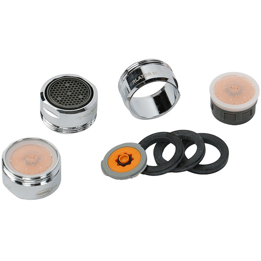 Kit Eco TEKA, 3 aeratoare + regulator furtun/baterii de dus