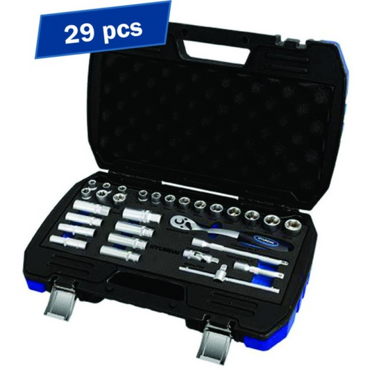 Trusa chei tubulare HYUNDAI HY-59653, 1/2, 29 buc