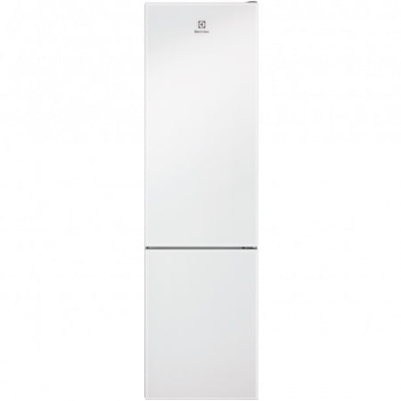Combina frigorifica free-standing Electrolux LNT7ME34G1, 366 litri, 201 cm, congelator No Frost, clasa E, sticla alba