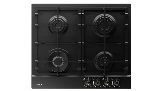 Plita pe gaz Teka GSC 64320 RBC AT, 4 ochiuri, 60 cm, antracit