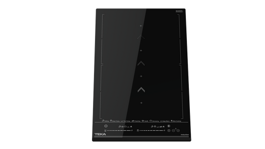 Plita pe indutie modulara Teka IZS 34700, 4 zone de gatit, 30 cm, Cristal Negru