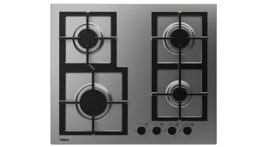 Plita pe gaz Teka EFX 60.1 4G AI AL CI,6 zone de gatit, 60 cm, Inox