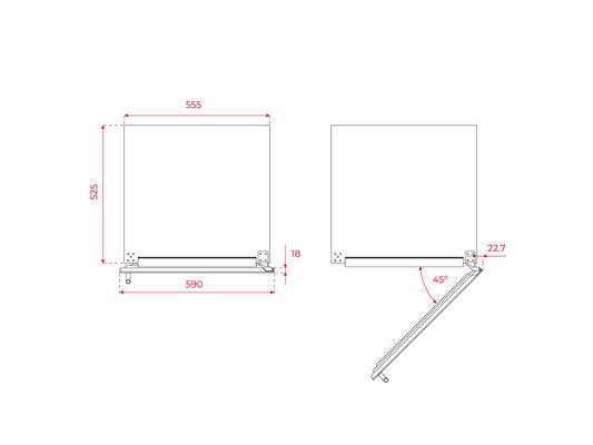 Vitrina frigorifica incorporabila Teka RVI 20041 GBK, 41 sticle, clasa G, sticla neagra