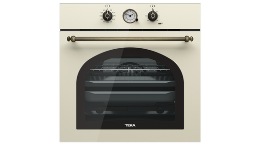 Cuptor electric Teka HRB 6300 VN , cu funcţie SurroundTemp, 60 cm, 70l, Vanilie