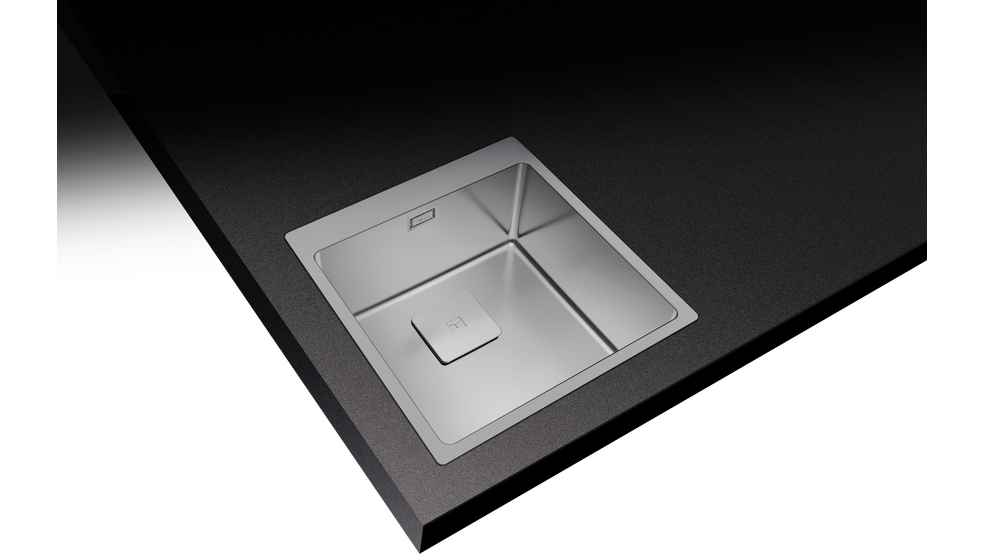 Chiuveta din inox Teka FORLINEA RS15 40.40, 1 cuva, 440 mm x 500 mm, inox lucios