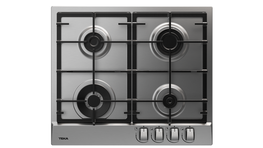 Plita pe gaz Teka GSC 64320 XBC IX, 4 ochiuri, 60 cm, inox