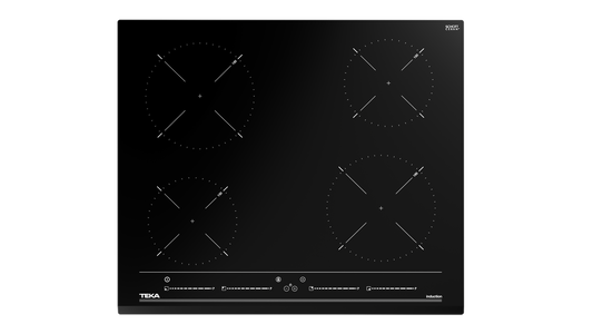 Plita electrica cu inductie Teka IZC 64010 BK MSS, 60 cm, sticla Neagra