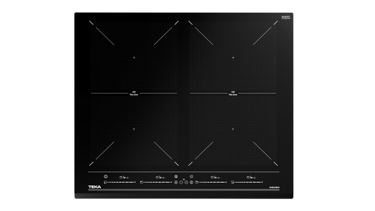 Plita electrica cu inductie Teka IZF 64600 BK MSP, 60 cm, sticla Neagra
