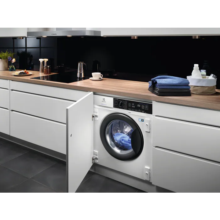 Masina de spalat rufe incorporabila Electrolux EW7F348SI PerfectCare 700, 8 kg, 1400 rpm, 55.3 cm, Motor inverter, Clasa D