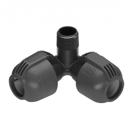 CONECTOR UNGHIULAR 25 MM CU FILET EXTERIOR DE 3/4 2783