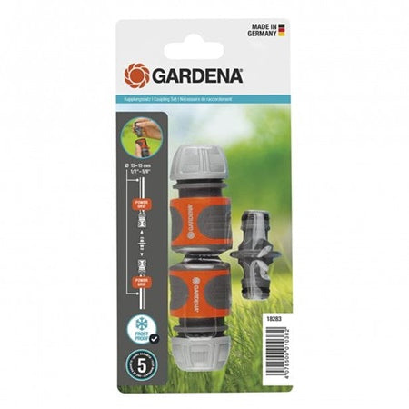 SET CONECTORI PENTRU FURTUN 13MM (1/2″) 15MM (5/8″) SI NIPLU INTERMEDIAR 18283