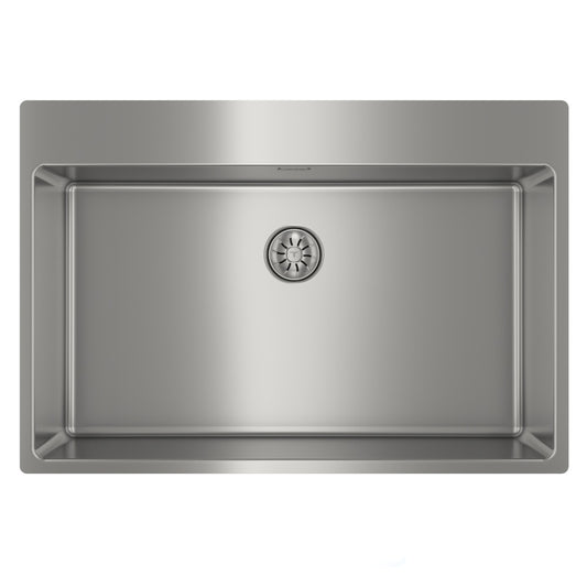 Chiuveta din inox TEKA FORLINE RS15 71.40, 750 x 500 mm, 1 cuva, instalare 2 in 1, Inox lucios