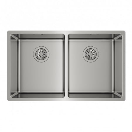Chiuveta din inox TEKA BE LINEA RS15 2B 740, 740x440mm, montare sub blat, Inox