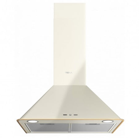 Hota semineu forma piramida, Teka DOS 60.2 VN, panou de control electronic, 60 cm, Clasa B, Vanilla Alama