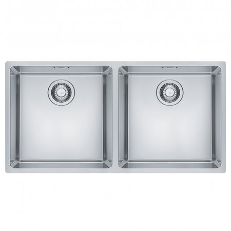 Chiuveta din inox Franke Maris MRX 220 40-40 cu 2 cuve, 861x436mm, inox satinat