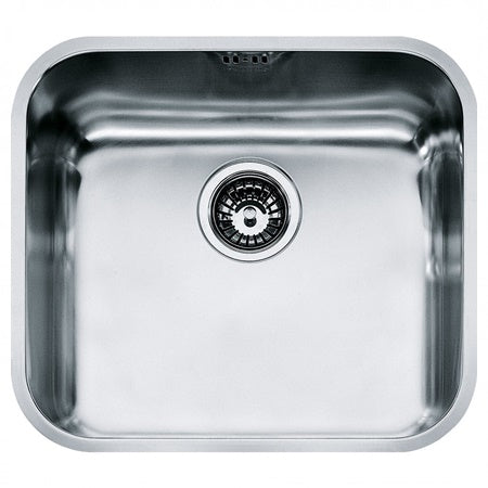 Chiuveta din inox Franke Galassia GAX 110-45 cu 1 cuva, 482x432mm, montare sub blat, inox satinat