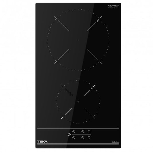 Plita electrica cu inductie Teka IBC 32000 TTC, 2 zone, 30 cm, cristal negru