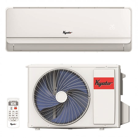 Aparat de aer conditionat Kyato 24000BTU, Inverter, A++, filtu cu Ion, Eco, functie Sleep, Autorestart, Autodiagnoza